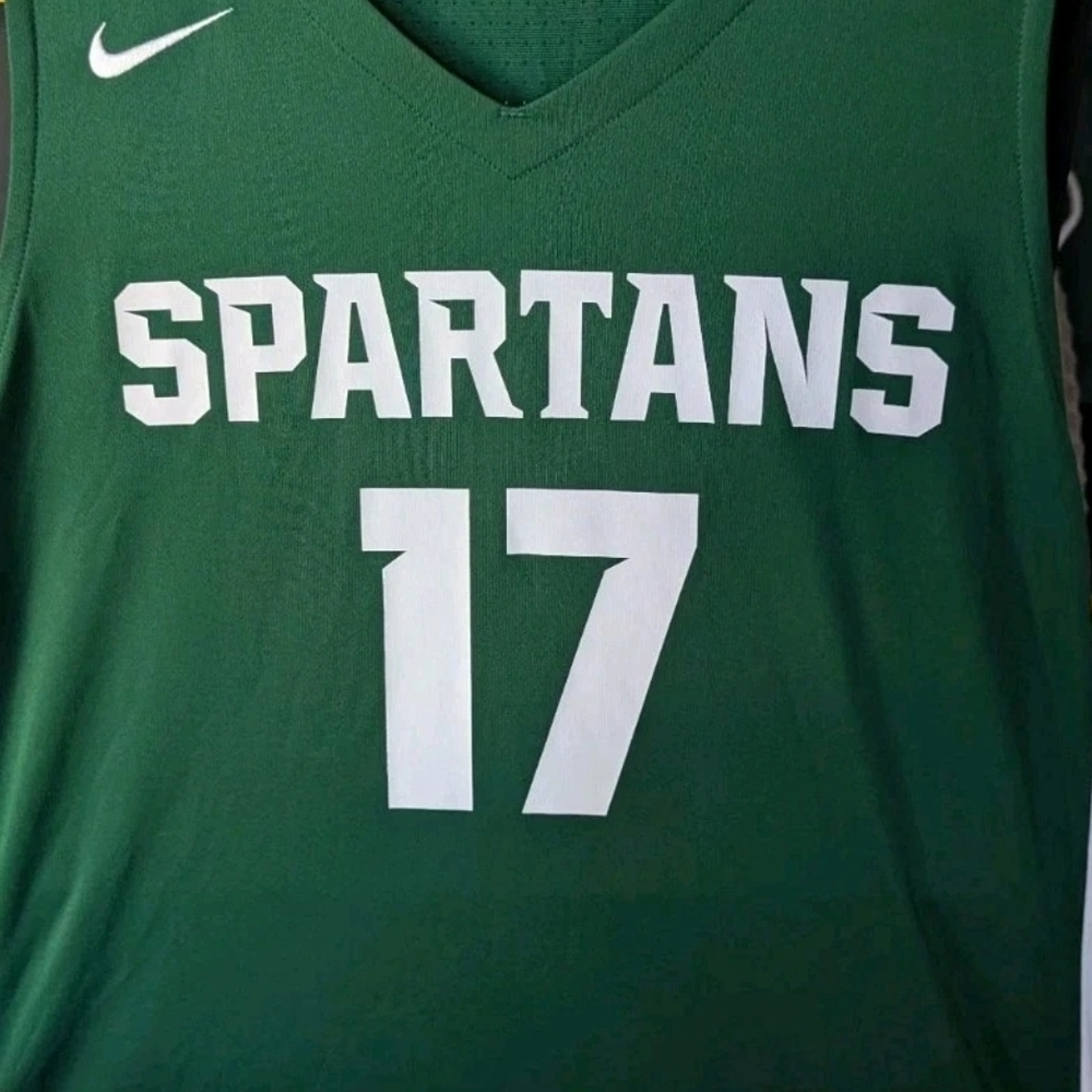 Nike Green Spartans Jersey